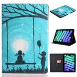 For iPad 10th Gen 10.9 2022 Voltage Texture Color Painting Leather Tablet Case(Lovers)