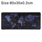 Anti-Slip Rubber Cloth Surface Game Mouse Mat Keyboard Pad, Size:80 x 30 x 0.2cm(World Map)