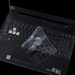 For Asus Plus FA706IU 17.3 inch Transparent and Dustproof TPU Laptop Keyboard Protective Film