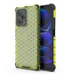 For Xiaomi Redmi Note 12 Pro+ China / Global Shockproof Honeycomb PC + TPU Phone Case(Green)