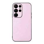 For Samsung Galaxy S23 Ultra 5G Cowhide Texture PU Phone Case(Pink)