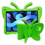 For Samsung Galaxy Tab A8 10.5 Butterfly Bracket Kids EVA Shockproof Tablet Case(Green)