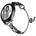 20mm Single Circle Bead Chain B Style Watch Band(Black)