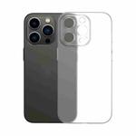 For iPhone 13 Pro Max Ultra-thin Micro Frosted Heat Dissipation Phone Case(White)