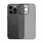 For iPhone 12 Pro Max Ultra-thin Micro Frosted Heat Dissipation Phone Case(Black)