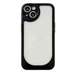 For iPhone 13 Pro Clear Acrylic Soft TPU Phone Case(Black)