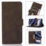 For Xiaomi Redmi Note 12 China KHAZNEH Matte Texture Leather Phone Case(Brown)