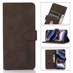 For Xiaomi Redmi Note 12 Pro 5G China KHAZNEH Matte Texture Leather Phone Case(Brown)
