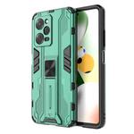 For Xiaomi Redmi Note 12 Pro 5G China / Global / Speed Supersonic PC + TPU Shock-proof Protective Case with Holder(Green)