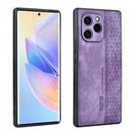 For Honor 60 SE AZNS 3D Embossed Skin Feel Phone Case(Purple)