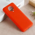 For Xiaomi Redmi K30 Pro Solid Color Liquid Silicone Full Coverage Anti-fall Mobile Phone Protective Cover(Red)