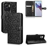 For Motorola Moto Edge 30 Ultra / Moto X30 Pro Honeycomb Dot Texture Leather Phone Case(Black)