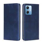 For Xiaomi Redmi Note 12 China Cow Texture Magnetic Leather Phone Case(Blue)