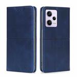 For Xiaomi Redmi Note 12 Pro 5G China Cow Texture Magnetic Leather Phone Case(Blue)