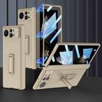 For Xiaomi Mix Fold 2 GKK Fold Magnetic Hinge Full Coverage Phone Case(Gold)