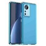 For Xiaomi 12 Pro Dimensity Candy Series TPU Phone Case(Transparent Blue)