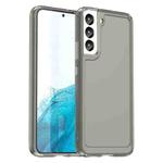 For Samsung Galaxy S22+ 5G Candy Series TPU Phone Case(Transparent Grey)