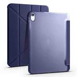 For iPad 10th Gen 10.9 2022 Four-corner Airbag Deformation Tablet Leather Case(Dark Blue)