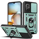 For Xiaomi Poco M4 5G Sliding Camshield Phone Case(Green)