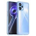 For Realme 10 5G Colorful Series Acrylic + TPU Phone Case(Blue)