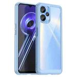 For Realme V20 5G Colorful Series Acrylic + TPU Phone Case(Blue)