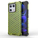 For Xiaomi 13 Pro Shockproof Honeycomb PC + TPU Phone Case(Green)