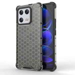 For Xiaomi 13 Pro Shockproof Honeycomb PC + TPU Phone Case(Black)