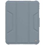 For iPad 10th Gen 10.9 2022 NILLKIN Bumper Pro Leather Tablet Case with Pen Slot & Sleep / Wake-up Function(Grey)