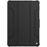 For Xiaomi Pad 5 Pro 12.4 inch  NILLKIN Bumper Pro Leather Tablet Case with Pen Slot & Sleep / Wake-up Function(Black)