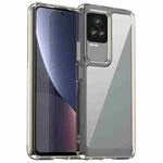 For Xiaomi Redmi K50 Candy Series TPU Phone Case(Transparent Grey)