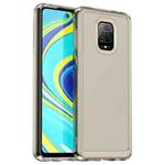 For Xiaomi Poco M2 Pro Candy Series TPU Phone Case(Transparent Grey)