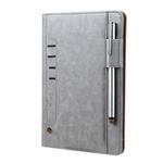 For iPad Mini 4 & 3 & 2 & 1 CMai2 Tmall Kaka Litchi Texture Horizontal Flip Leather Case with Holder & Card Slot & Photo Frame & Pen Slot(Grey)
