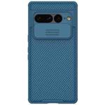 For Google Pixel 7 Pro 5G NILLKIN CamShield Pro Series PC Full Coverage Phone Case(Blue)