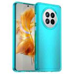 For Huawei Mate 50 Candy Series TPU Phone Case(Transparent Blue)