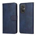 For Xiaomi Redmi 11 Prime 4G Classic Calf Texture Flip Leather Case(Blue)