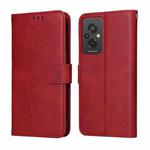 For Xiaomi Redmi 11 Prime 4G Classic Calf Texture Flip Leather Case(Red)
