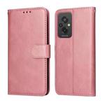 For Xiaomi Redmi 11 Prime 4G Classic Calf Texture Flip Leather Case(Rose Gold)