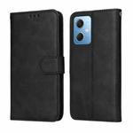For Xiaomi Redmi Note 12 China Classic Calf Texture Flip Leather Case(Black)