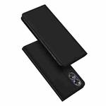 For OPPO A17 4G DUX DUCIS Skin Pro Series Horizontal Flip Phone Leather Case(Black)