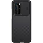 For Huawei P40 Pro NILLKIN Black Mirror Series Camshield Full Coverage Dust-proof Scratch Resistant Mobile Phone Case(Black)