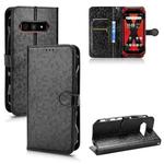 For Kyocera Torque 5G / KYG05 Honeycomb Dot Texture Leather Phone Case(Black)