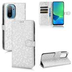 For Ulefone Note 13P Honeycomb Dot Texture Leather Phone Case(Silver)