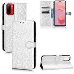 For Ulefone Note 12P Honeycomb Dot Texture Leather Phone Case(Silver)