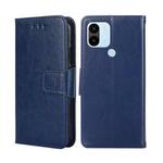 For Xiaomi Redmi A1+ 4G Crystal Texture Horizontal Flip Leather Phone Case(Royal Blue)