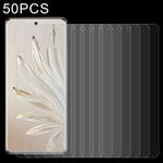 For Honor 80 Pro 50pcs 0.26mm 9H 2.5D Tempered Glass Film