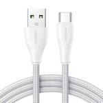 JOYROOM 3A USB to Type-C Surpass Series Fast Charging Data Cable, Length:0.25m(White)