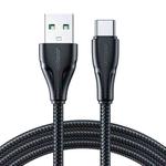JOYROOM 3A USB to Type-C Surpass Series Fast Charging Data Cable, Length:2m(Black)