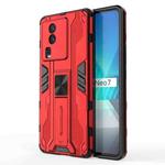 For vivo iQOO Neo7 Supersonic PC + TPU Shock-proof Phone Case(Red)