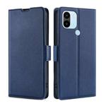For Xiaomi Redmi A1+ 4G Ultra-thin Voltage Side Buckle Horizontal Flip Leather Phone Case(Blue)