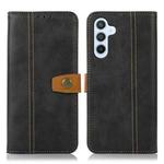 For Samsung Galaxy A54 5G Stitching Thread Calf Texture Leather Phone Case(Black)
